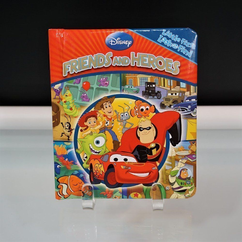 Disney Friends and Heroes Little First Look and Find Book